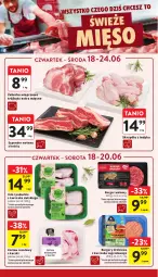 Gazetka promocyjna Intermarche - Gazetka promocyjna - Gazetka - ważna od 24.06 do 24.06.2026 - strona 12 - produkty: Kurczak, Burger, Szponder wołowy, Zestaw rosołowy z kaczki, Podudzie z kurczaka