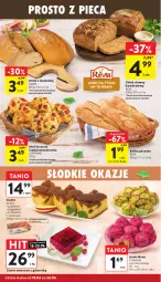 Gazetka promocyjna Intermarche - Gazetka promocyjna - Gazetka - ważna od 24.06 do 24.06.2026 - strona 22 - produkty: Morela, Focaccia, Chleb, Gala, Bułka, Jabłka