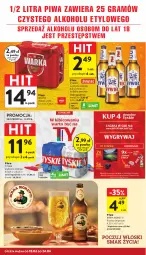 Gazetka promocyjna Intermarche - Gazetka promocyjna - Gazetka - ważna od 24.06 do 24.06.2026 - strona 32 - produkty: Piwa, Piwo, Gin, Gra, Tyskie, Warka