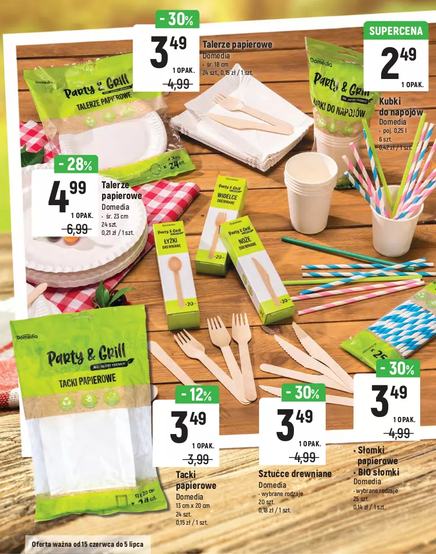 Gazetka promocyjna Intermarche - Lato 2021 - ważna 15.06 do 07.07.2021 - strona 22 - produkty: Noż, Papier, Ser, Serwetki, Talerz