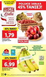 Gazetka promocyjna Lidl - GAZETKA - Gazetka - ważna od 15.10 do 15.10.2022 - strona 20 - produkty: Banany, Jonagold, Jabłka