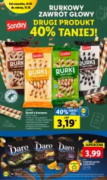 Gazetka promocyjna Lidl - GAZETKA - Gazetka - ważna od 15.10 do 15.10.2022 - strona 36 - produkty: Czekolada, Rurki, Czekolada gorzka