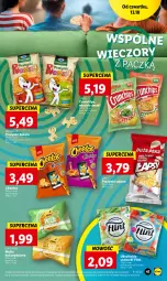 Gazetka promocyjna Lidl - GAZETKA - Gazetka - ważna od 15.10 do 15.10.2022 - strona 41 - produkty: Cheetos, Ser, Focaccia, Wafle, Pesto, Pizza, Przysnacki, Crunchips, Lorenz