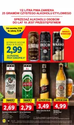 Gazetka promocyjna Lidl - GAZETKA - Gazetka - ważna od 15.10 do 15.10.2022 - strona 42 - produkty: Piwa, Gra, Perła