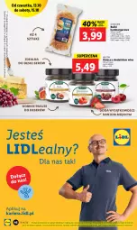 Gazetka promocyjna Lidl - GAZETKA - Gazetka - ważna od 15.10 do 15.10.2022 - strona 46 - produkty: Ser, HELCOM, Hamburger, Burger, Danio, Owoce, Deser