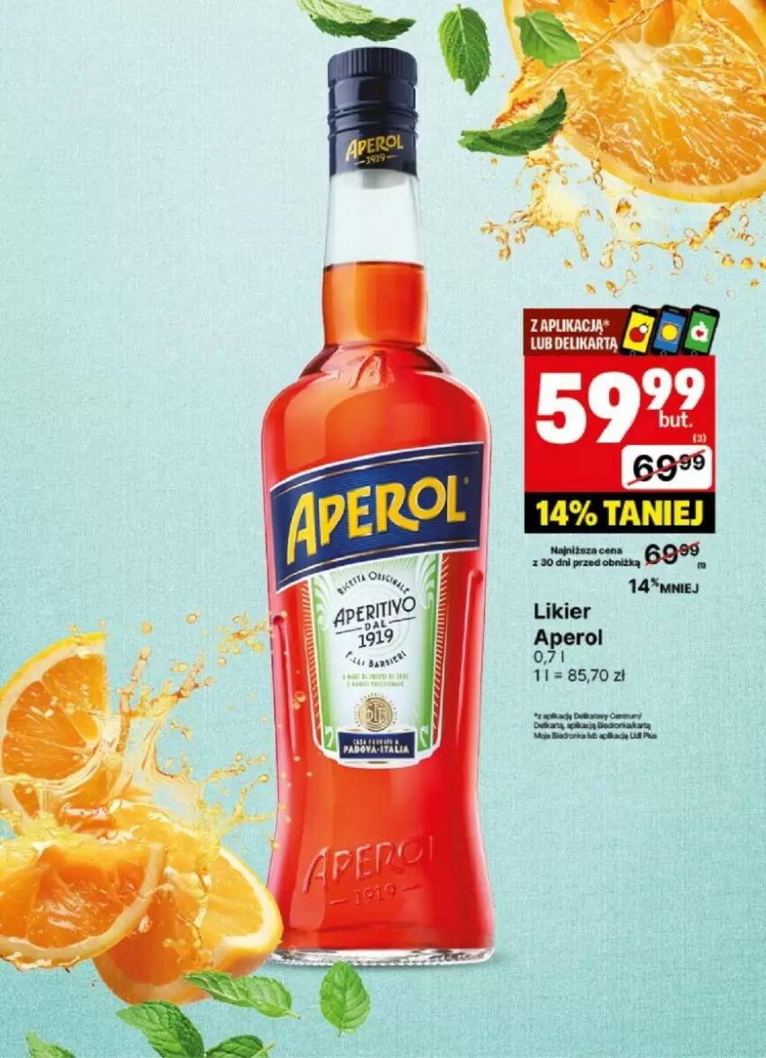 Gazetka promocyjna Delikatesy Centrum - ważna 09.09 do 22.09.2024 - strona 4 - produkty: Aperol, Likier, Orka, Rum