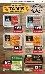 Gazetka promocyjna Netto - Artykuły spożywcze - Gazetka - ważna od 16.08 do 16.08.2023 - strona 3 - produkty: Kurczak, Polędwiczki z kurczaka, Kiełbaski białe, Boczek, Grill, Fa