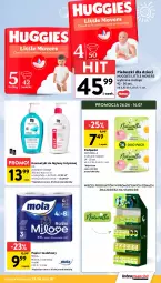 Gazetka promocyjna Intermarche - Gazetka promocyjna - Gazetka - ważna od 02.07 do 02.07.2025 - strona 34 - produkty: Emulsja, Naturell, Papier, Papier toaletowy, Rolki, Huggies, Mola, Podpaski, Dzieci, Naturella