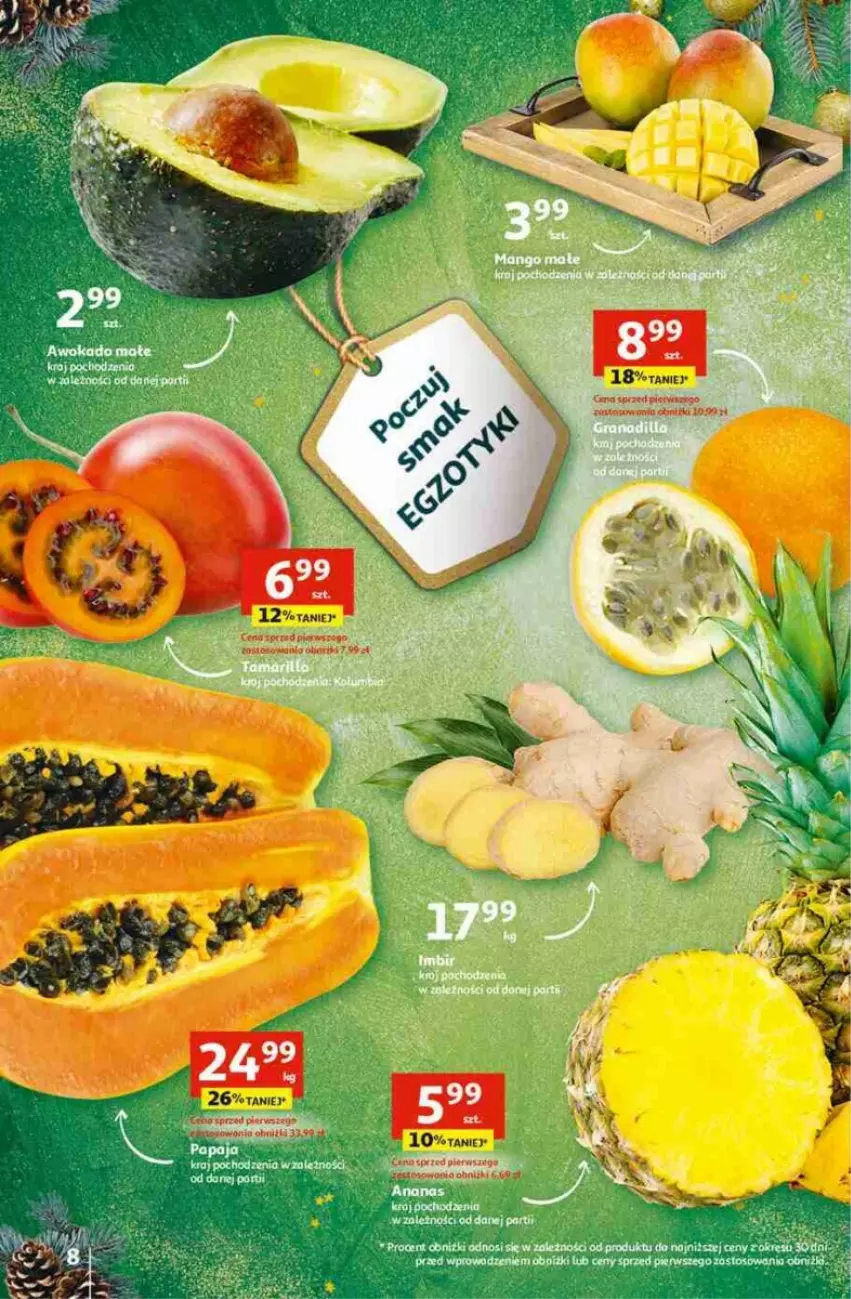 Gazetka promocyjna Auchan - ważna 23.11 do 29.11.2023 - strona 10 - produkty: Ananas