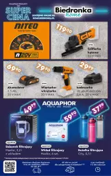 Gazetka promocyjna Biedronka - Home - Gazetka - ważna od 24.01 do 24.01.2026 - strona 4 - produkty: Dzbanek filtrujący, Por, Dzbanek, Aquaphor, Tran, Sport, Akumulator