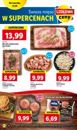 Gazetka promocyjna Lidl - GAZETKA - Gazetka - ważna od 24.09 do 24.09.2022 - strona 18 - produkty: Mięso mielone, Hamburger, Burger, Boczek, Flaki, Mięso, Boczek wieprzowy
