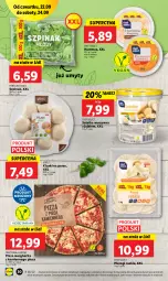 Gazetka promocyjna Lidl - GAZETKA - Gazetka - ważna od 24.09 do 24.09.2022 - strona 30 - produkty: Piec, Sałatka, Pierogi, Hummus, Mus, Sałatka warzywna, Sałat, Virtu, Pizza, Pizza margherita, Kluski na parze, Szpinak