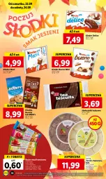 Gazetka promocyjna Lidl - GAZETKA - Gazetka - ważna od 24.09 do 24.09.2022 - strona 32 - produkty: Ciastka, Mus, Gra, Kinder Bueno, Bounty, Herbatniki, Baton, Kakao, Kinder