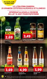 Gazetka promocyjna Lidl - GAZETKA - Gazetka - ważna od 24.09 do 24.09.2022 - strona 38 - produkty: Piwa, Gra, Bursztyn, Namysłów