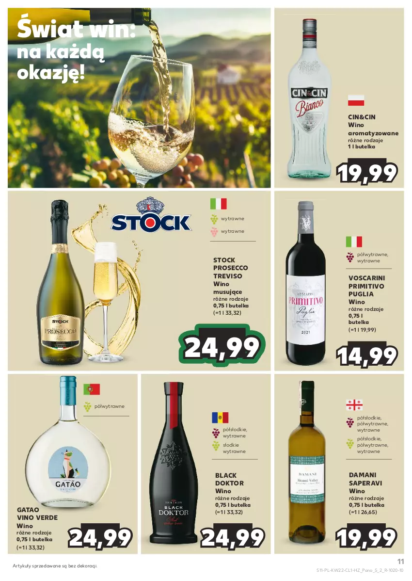 Gazetka promocyjna Kaufland - Barek Kauflandu - ważna 29.05 do 12.06.2024 - strona 11 - produkty: Lack, Mus, Prosecco, Stock, Wino, Wino musujące