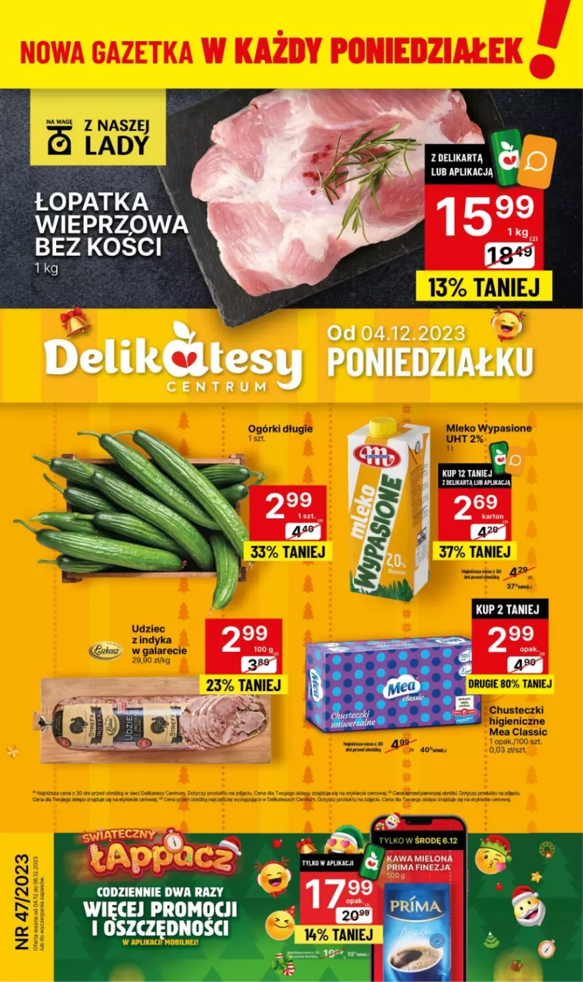 Gazetka promocyjna Delikatesy Centrum - NOWA GAZETKA Delikatesy Centrum od 4 grudnia! 4-6.12.2023 - ważna 04.12 do 06.12.2023 - strona 1 - produkty: Kawa, Kawa mielona, Prima, Rum