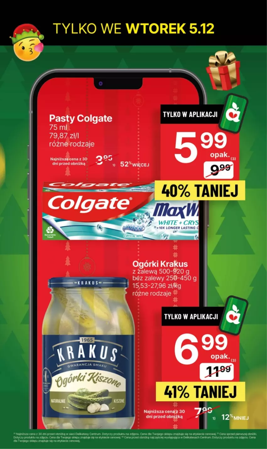 Gazetka promocyjna Delikatesy Centrum - NOWA GAZETKA Delikatesy Centrum od 4 grudnia! 4-6.12.2023 - ważna 04.12 do 06.12.2023 - strona 4 - produkty: Colgate, Krakus, LG, Rum