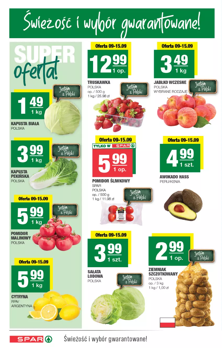 Gazetka promocyjna Spar - Spar - ważna 09.09 do 20.09.2026 - strona 2 - produkty: Sałat, Sałata lodowa