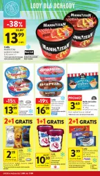 Gazetka promocyjna Intermarche - Gazetka - ważna od 07.08 do 07.08.2024 - strona 22 - produkty: Gra, Big Milk, Wafle do lodów, Wafle, Lody, Oreo, Milka, Monte