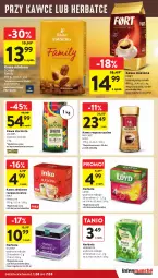 Gazetka promocyjna Intermarche - Gazetka - ważna od 07.08 do 07.08.2024 - strona 23 - produkty: Tchibo, Kawa rozpuszczalna, Inka, Kawa zbożowa, Kawa ziarnista, Kawa mielona, Kawa, Dilmah, Loyd, Tchibo Family, Jacobs, Herbata, Herbapol, Fa