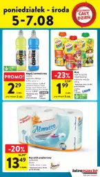 Gazetka promocyjna Intermarche - Gazetka - ważna od 07.08 do 07.08.2024 - strona 39 - produkty: Mus, Gra, Papier, Leon, Ręcznik, Rolki, Napój izotoniczny, Oshee, Napój, Hortex