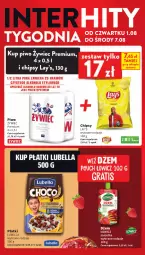 Gazetka promocyjna Intermarche - Gazetka - ważna od 07.08 do 07.08.2024 - strona 6 - produkty: Piwo, Lubella, Bell, Chipsy, Dżem, Bella