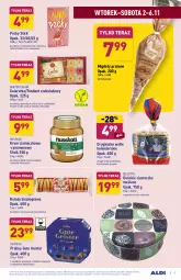 Gazetka promocyjna Aldi - Gazetka - ważna od 06.11 do 06.11.2021 - strona 10 - produkty: Gin, Migdały, Praliny, Kawa, Tera, Wafle, Galaretka, Rolada, Syrop, Herbata, Gala