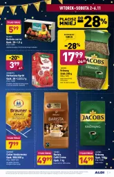 Gazetka promocyjna Aldi - Gazetka - ważna od 06.11 do 06.11.2021 - strona 22 - produkty: Tchibo, Earl Grey, Kawa rozpuszczalna, Ser, Cukier, Kawa ziarnista, Kawa mielona, Kawa, Diamant, Dilmah, Herbata czarna, Jacobs Krönung, Tera, Tchibo Barista, Deser, Jacobs, Herbata, Mango, Ogród, Herbapol