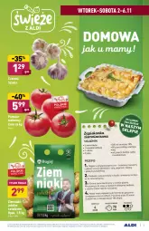 Gazetka promocyjna Aldi - Gazetka - ważna od 06.11 do 06.11.2021 - strona 4 - produkty: Piec, Cebula, Top, Sos, Ser, Sól, Rum, Mus, Czosnek, Kawa, Ziemniaki, Tera, Wałek, Sałat, Pieprz, Zapiekanka, Foremki, Gałka, Bazyl, Bazylia, Piekarnik, Olej, Pomidor malinowy