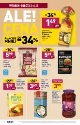 Gazetka promocyjna Aldi - Gazetka - ważna od 06.11 do 06.11.2021 - strona 9 - produkty: Albona, Pierogi, Makaron, Tera, Tarta, Fasola, Burger, Syrop, Bułka tarta, Bułka, Fa