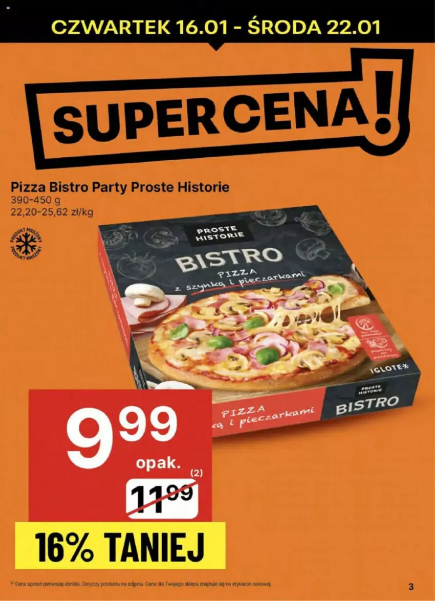 Gazetka promocyjna Delikatesy Centrum - ważna 16.01 do 21.01.2025 - strona 23 - produkty: LANA, Pizza