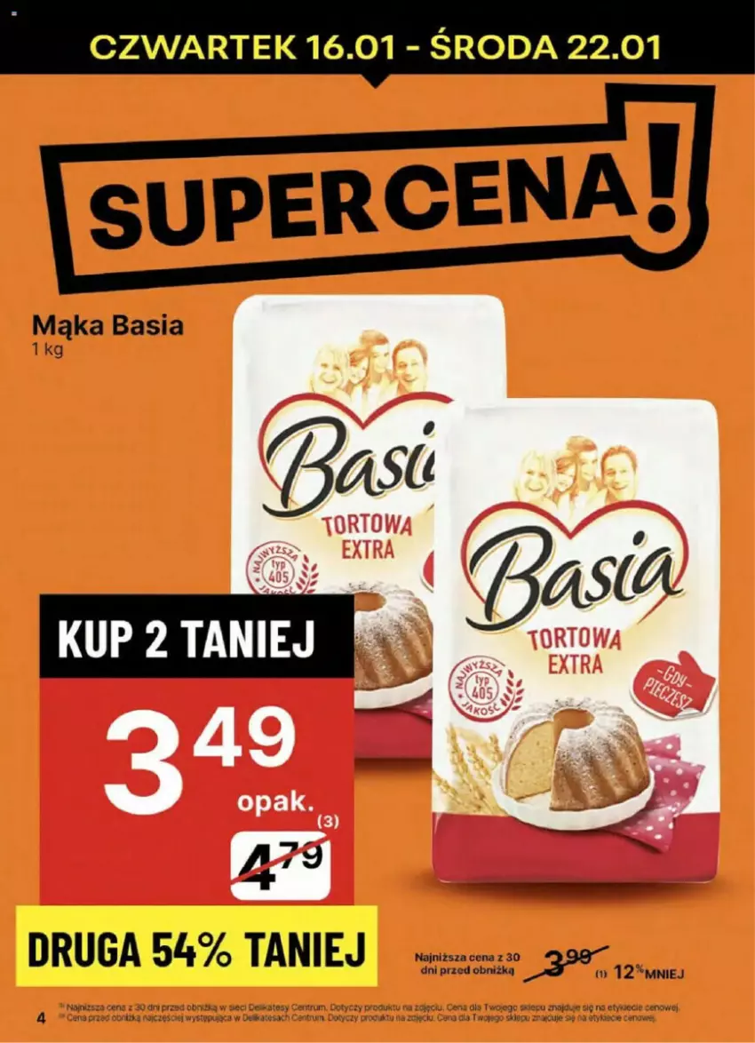 Gazetka promocyjna Delikatesy Centrum - ważna 16.01 do 21.01.2025 - strona 34 - produkty: Basia, Mąka, Rum