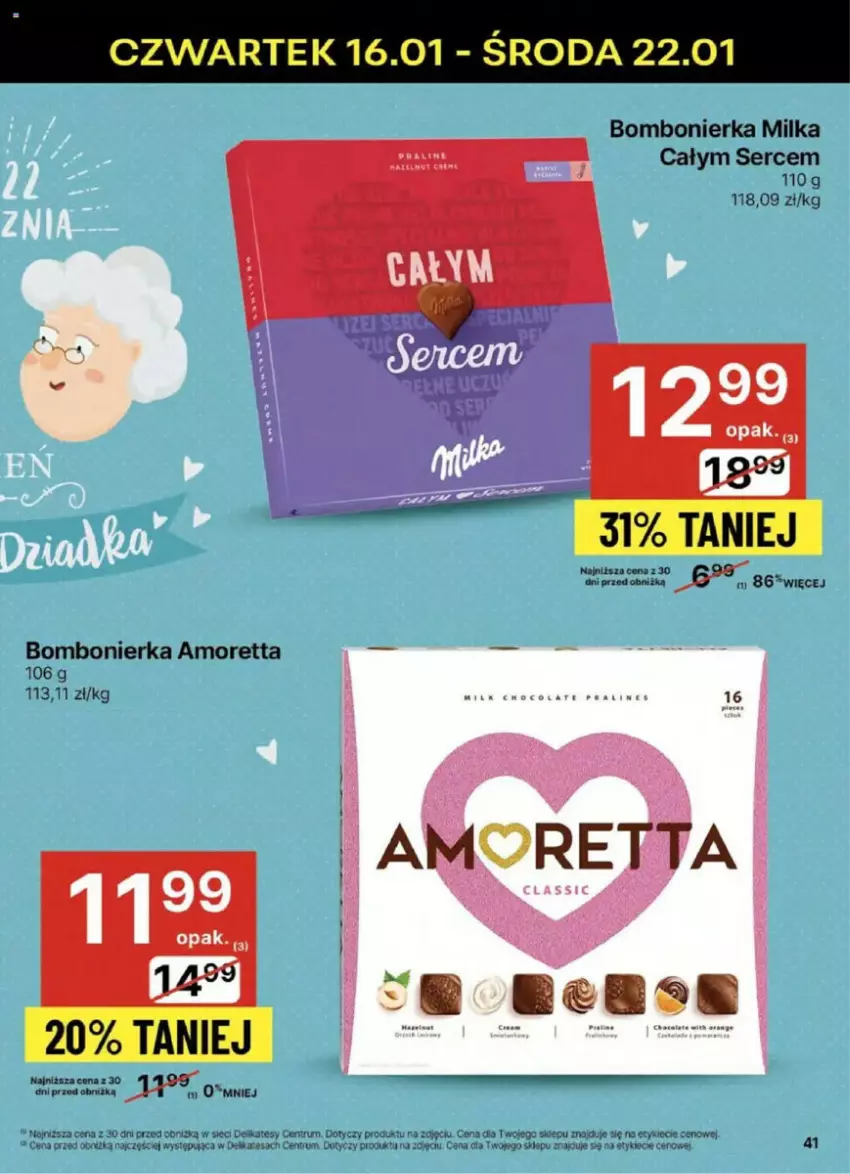 Gazetka promocyjna Delikatesy Centrum - ważna 16.01 do 21.01.2025 - strona 36 - produkty: Fa, Milka, Rum, Ser