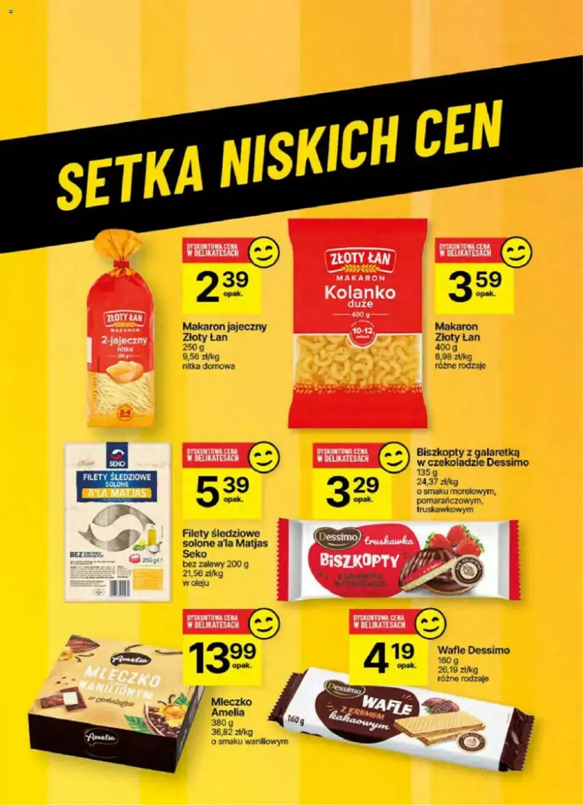 Gazetka promocyjna Delikatesy Centrum - ważna 16.01 do 21.01.2025 - strona 50 - produkty: Miecz, Wafle