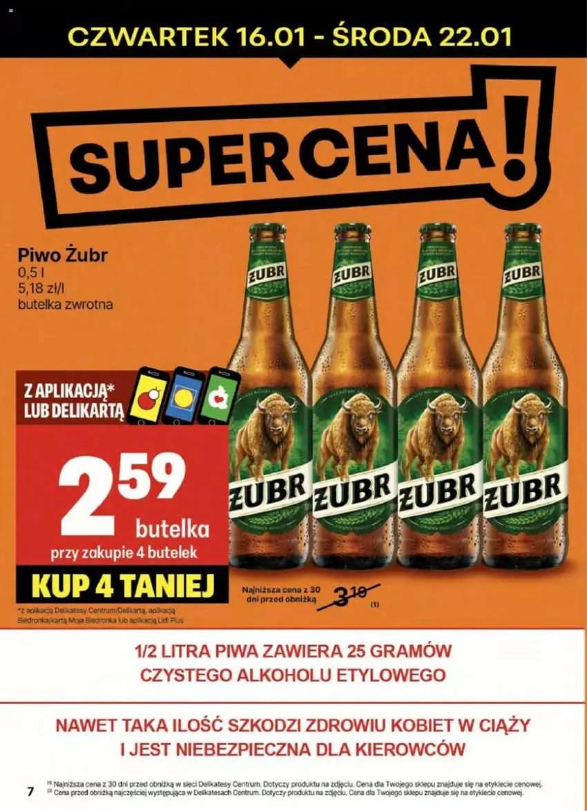 Gazetka promocyjna Delikatesy Centrum - ważna 16.01 do 21.01.2025 - strona 57 - produkty: Gra, Piec, Piwa, Rum