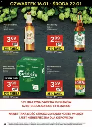 Gazetka promocyjna Delikatesy Centrum - Gazetka - ważna od 21.01 do 21.01.2025 - strona 28 - produkty: Piwa, Piwo, Piec, Rum, Gra, Carlsberg, Radler