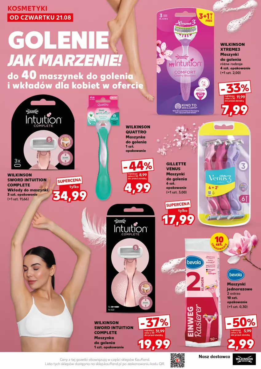 Gazetka promocyjna Kaufland - Mocny Start - ważna 25.08 do 27.08.2025 - strona 24 - produkty: Gillette, Gillette Venus, Maszynka, Maszynka do golenia, Szynka, Venus, Wilkinson Sword