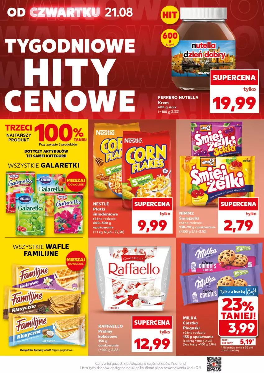 Gazetka promocyjna Kaufland - Mocny Start - ważna 25.08 do 27.08.2025 - strona 8 - produkty: Fa, Gala, Galaretki, Wafle, Waga