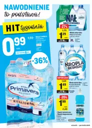 Gazetka promocyjna Intermarche - Gazetka promocyjna - Gazetka - ważna od 06.09 do 06.09.2021 - strona 32 - produkty: Nałęczowianka, Primavera, LANA, Napój izotoniczny, Prima, Oshee, Woda mineralna, Napój niegazowany, Woda, Napój