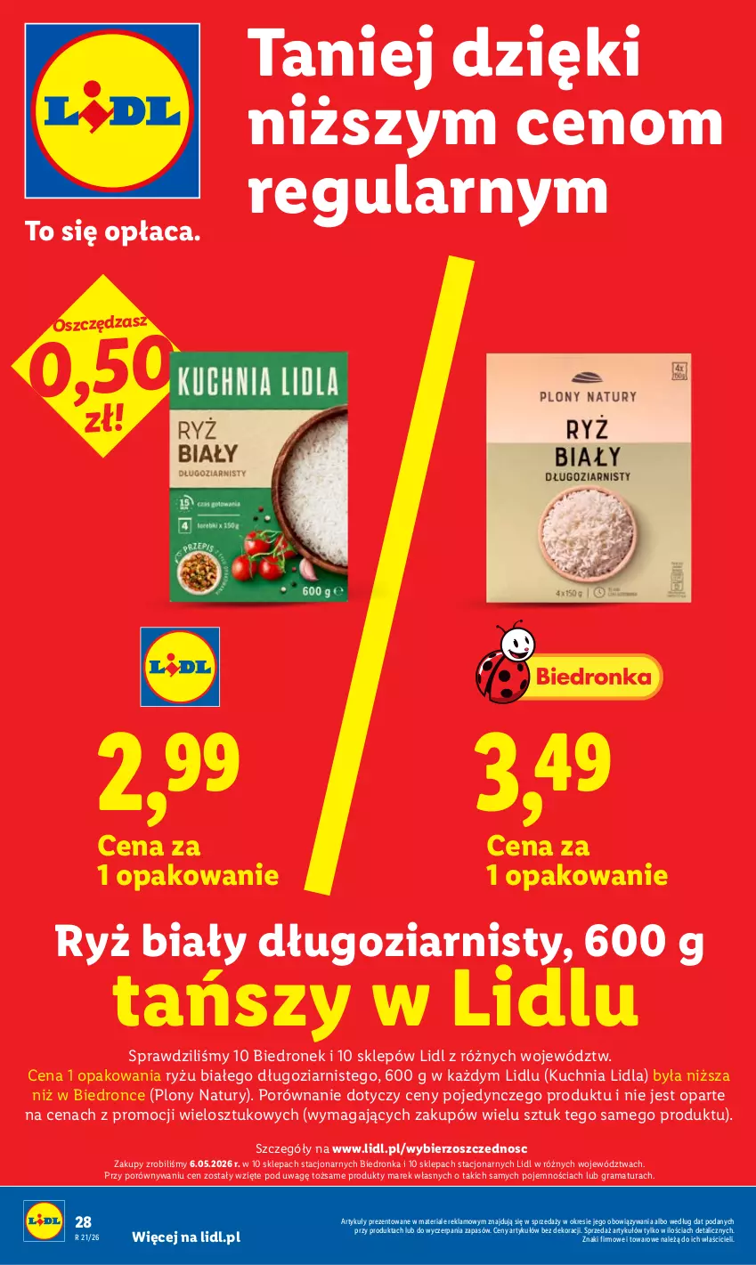 Gazetka promocyjna Lidl - Gazetka ważna od 18.05 do 20.05 - ważna 18.05 do 20.05.2026 - strona 28 - produkty: Gra, Kuchnia, Por, Rama, Ryż, Ryż biały