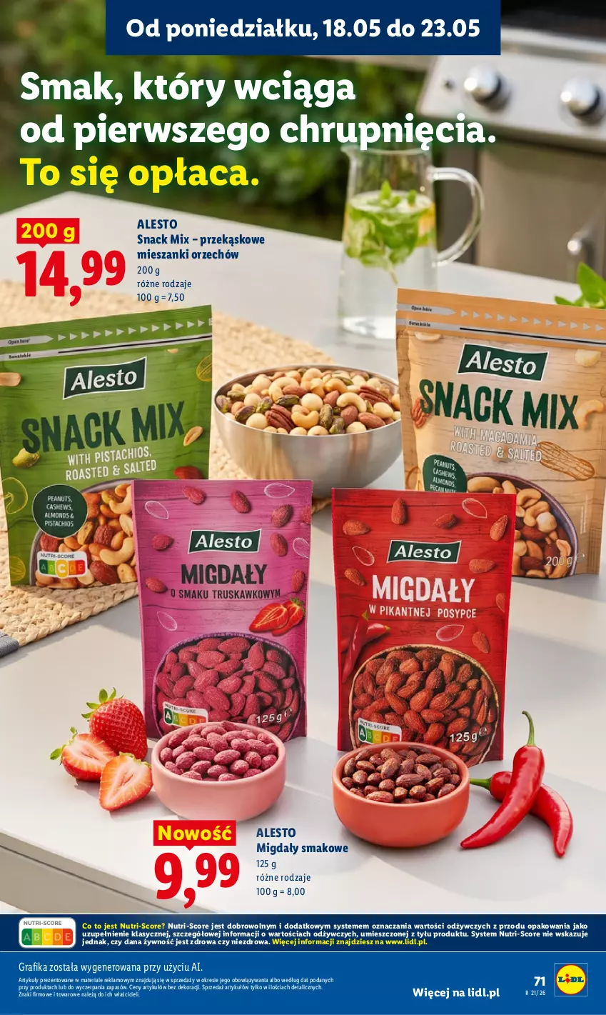 Gazetka promocyjna Lidl - Gazetka ważna od 18.05 do 20.05 - ważna 18.05 do 20.05.2026 - strona 77 - produkty: Gra, Grafika, Migdały
