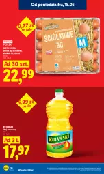 Gazetka promocyjna Lidl - Gazetka ważna od 18.05 do 20.05 - Gazetka - ważna od 20.05 do 20.05.2026 - strona 10 - produkty: Kujawski, Jaja, Olej rzepakowy, Olej