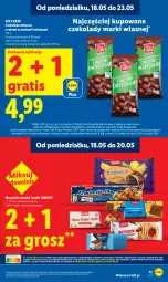 Gazetka promocyjna Lidl - Gazetka ważna od 18.05 do 20.05 - Gazetka - ważna od 20.05 do 20.05.2026 - strona 13 - produkty: Ciastka, Top, Gra, Wafle, Czekolada mleczna, Czekolada, Fa