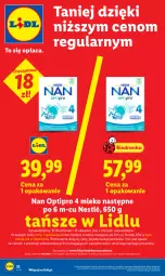 Gazetka promocyjna Lidl - Gazetka ważna od 18.05 do 20.05 - Gazetka - ważna od 20.05 do 20.05.2026 - strona 22 - produkty: Por, O nas, NAN Optipro, Nestlé, Mleko
