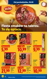 Gazetka promocyjna Lidl - Gazetka ważna od 18.05 do 20.05 - Gazetka - ważna od 20.05 do 20.05.2026 - strona 44 - produkty: Ser, Talerz, Schab wieprzowy, Jamón serrano