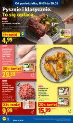 Gazetka promocyjna Lidl - Gazetka ważna od 18.05 do 20.05 - Gazetka - ważna od 20.05 do 20.05.2026 - strona 52 - produkty: Kurczak, Mięso mielone, Mięso