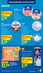 Gazetka promocyjna Lidl - Gazetka ważna od 18.05 do 20.05 - Gazetka - ważna od 20.05 do 20.05.2026 - strona 57 - produkty: Ser topiony, Deser mleczny, Top, Ser, Jaja, Tera, Serek, Bieluch, Pilos, Hochland, Deser, Monte, Mleko