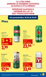 Gazetka promocyjna Lidl - Gazetka ważna od 18.05 do 20.05 - Gazetka - ważna od 20.05 do 20.05.2026 - strona 69 - produkty: Piwa, Gra, Namysłów, Heineken, Tyskie