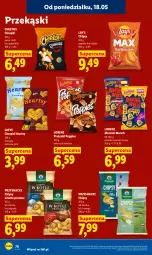 Gazetka promocyjna Lidl - Gazetka ważna od 18.05 do 20.05 - Gazetka - ważna od 20.05 do 20.05.2026 - strona 74 - produkty: Cebula, Cheetos, Ser, Sól, Beko, Papryka, Chipsy, Chrupki, Przysnacki, Lorenz, Monster Munch, Grill, Lay’s