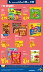 Gazetka promocyjna Lidl - Gazetka ważna od 18.05 do 20.05 - Gazetka - ważna od 20.05 do 20.05.2026 - strona 75 - produkty: Ser, Lajkonik, Beskidzki, Chrupki, Frytki, Beskidzkie paluszki